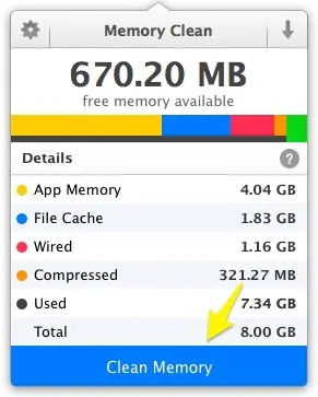 l'appli clean memory permet d'éviter les problèmes de lenteur sur Mac
