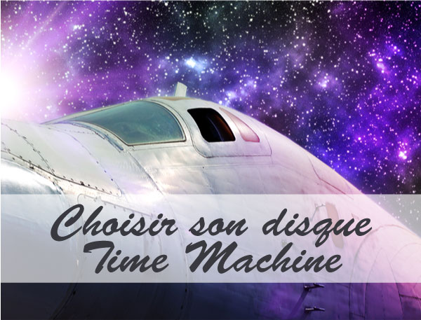 Navette Spatiale illustrant le voyage dans le temps des sauvegardes Time Machine