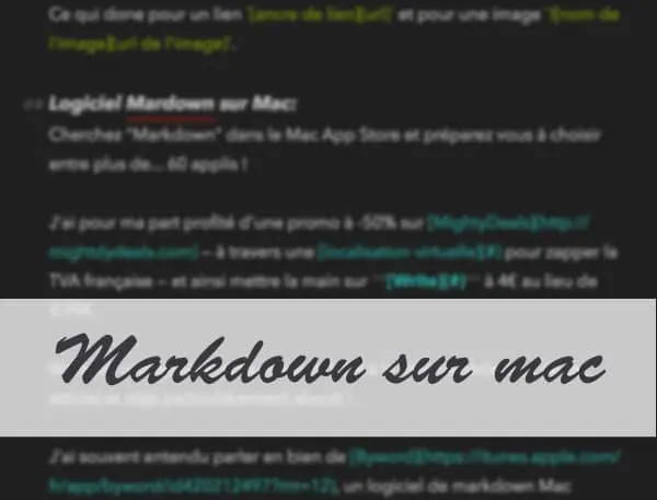 Logiciel markdown mac