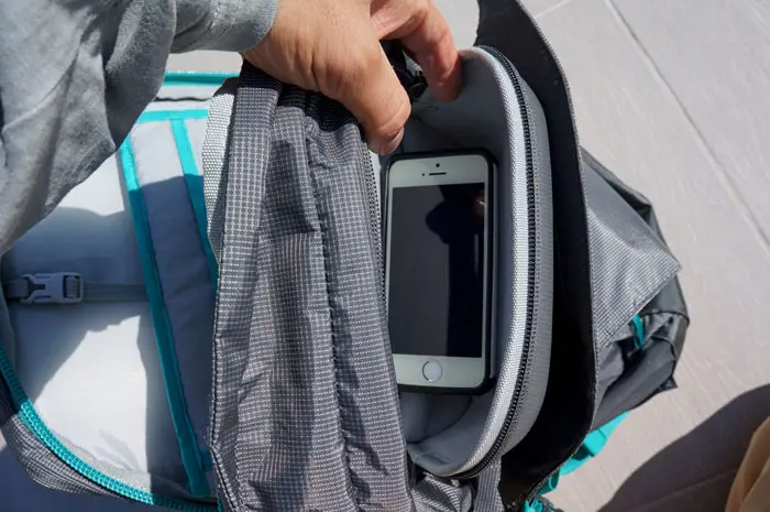 sac à dos pour Macbook thule avec poche renforcée pour les objets fragiles
