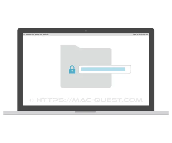 Illustration : comment protéger un dossier par mot de passe